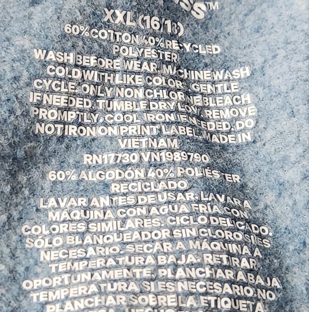 Girl's Light Blue Swestpants - Art Class - Size XXL (16/18)